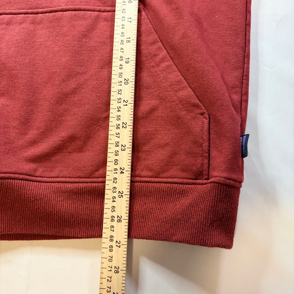 Patagonia Mountain Graphic Uprisal Hoodie Small Red Sunset Stripe Gorpcore V - Picture 11 of 12